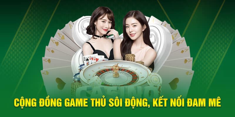 Cộng đồng game thủ đông đúc cùng đam mê